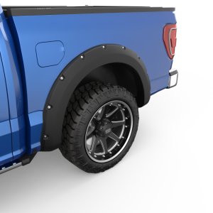 Ford F-150 Fender Flares - Front + Rear - EGR - Bolt-On Series Premium - Black - `21-`25