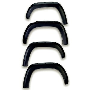 Ford F-350 Fender Flares - EGR - Bolt-On Look, Color Match - Shadow Black - `11-`16