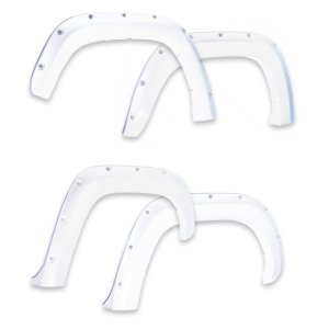 Toyota Tacoma Fender Flares - EGR - Color Match, Bolt-On Look - Super White - `16-`23