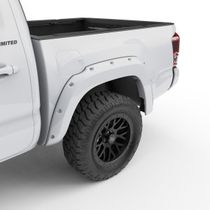 Toyota Tacoma Fender Flares - EGR - Color Match, Bolt-On Look - Super White - `16-`23