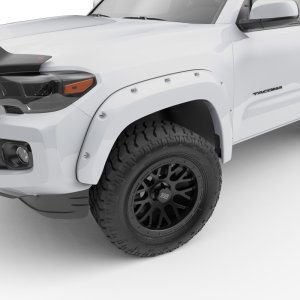 Toyota Tacoma Fender Flares - EGR - Color Match, Bolt-On Look - Super White - `16-`23