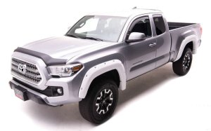 Toyota Tacoma Fender Flares - EGR - Color Match, Bolt-On Look - Super White - `16-`23