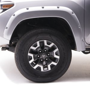Toyota Tacoma Fender Flares - EGR - Bolt-On Look Color Match - Silver Sky - `16-`23