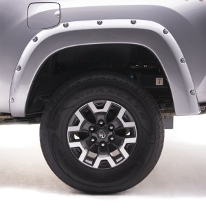 Toyota Tacoma Fender Flares - EGR - Bolt-On Look Color Match - Silver Sky - `16-`23