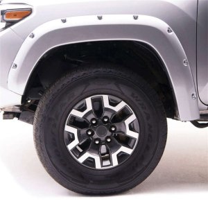Toyota Tacoma Fender Flares - EGR - Bolt-On Look Color Match - Silver Sky - `16-`23