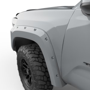 Toyota Tacoma Fender Flares - EGR - Bolt-On Look Color Match - Magnetic Gray - `16-`23