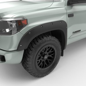 Toyota Tundra Fender Flares - Front + Rear - EGR - Bolt-On Look - Black - `14-`21