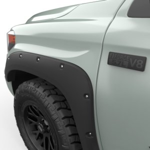 Toyota Tundra Fender Flares - Front + Rear - EGR - Bolt-On Look - Black - `14-`21