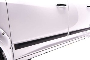 Ram 1500 Body Side Moldings - Front + Rear - EGR - Rugged Style - Black - `09-`24