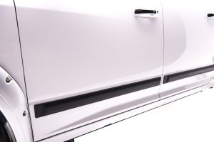 Ram 1500 Body Side Moldings - Front + Rear - EGR - Rugged Style - Black - `09-`24