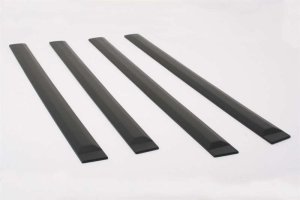 Ram 1500 Body Side Moldings - Front + Rear - EGR - Rugged Style - Black - `09-`24