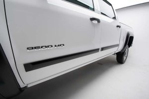 Ram 1500 Body Side Moldings - Front + Rear - EGR - Rugged Style - Black - `09-`24