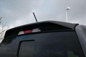 Ford Ranger Spoiler - Rear - EGR - Rear Cab - Matte Black - `19-`23