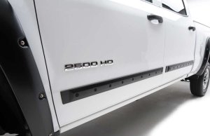 Ram 1500 Body Side Moldings - EGR - Bolt-On Look - Black - `09-`24