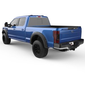 Ford F-250 Super Duty Fender Flares - Front + Rear - EGR - Bolt-On Look - Textured Black - `17-`22