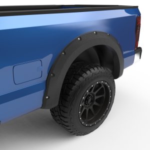 Ford F-350 Super Duty Fender Flares - Front + Rear - EGR - Bolt-On Look - Textured Black - `17-`22