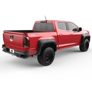 Chevrolet Colorado Fender Flares - EGR - Baseline Bolt-on Style - Black - `15-`22