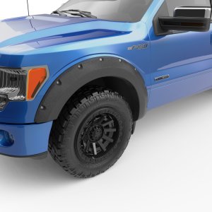Ford F-150 Fender Flares - EGR - Baseline Bolt-Style - Textured Black - `09-`14