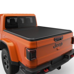 Jeep Wrangler Unlimited Retractable Bed Cover - EGR - Electric RollTrac - `18-`23