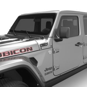 Jeep Gladiator LED Side Lights - EGR - VSL - Billet Silver - `18-`25