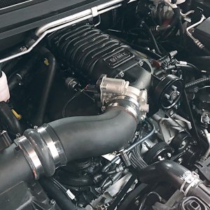 Chevrolet Colorado Supercharger - Edelbrock - E-Force R1740 TVS - Black - `17-`22