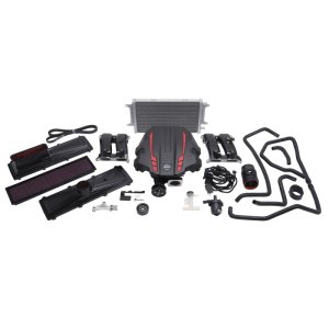 Scion FR S Supercharger - Edelbrock - Stage 1 Street Kit (No Tuner) - Black with red accents - `12-`19