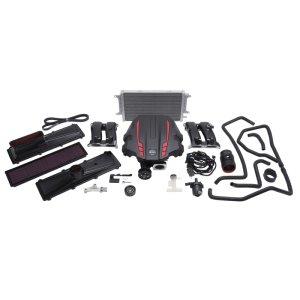 Toyota GT86 Supercharger - Edelbrock - Stage 1 Street Kit (No Tuner) - Black with red accents - `12-`19