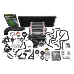 Chevrolet Suburban Supercharger - Edelbrock - E-Force R2650 TVS - Black - `15-`20