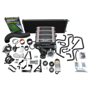 Chevrolet Silverado 1500 Supercharger - Edelbrock - R2650 DP3C - Black - `14-`18