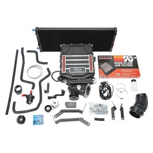 Chevrolet Silverado 1500 Supercharger Kit - Edelbrock - E-Force R2650 DP3C - Black - `19-`21