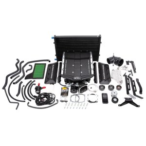 Ford Mustang Supercharger - Edelbrock - E-Force Stage-1 with R2650 TVS Rotor - Black - `18-`20