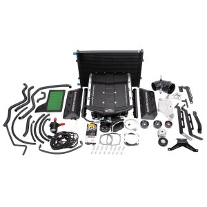 Ford Mustang Supercharger - Edelbrock - E-Force Stage 1 - Street Kit - Black - `18-`21