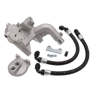 Lincoln Mark LT Remote Oil Filter Mount Kit - Edelbrock - `06-`08 Lincoln Mark LT Remote Oil Filter Mount Kit - Edelbrock - `06-`08
