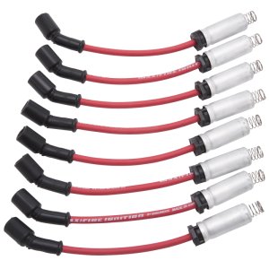Chevrolet Small-Block Spark Plug Wire Set - Edelbrock - Max-Fire Ultra-Spark 50 - Red - `99-`15 Chevrolet Small-Block Spark Plug Wire Set - Edelbrock - Max-Fire Ultra-Spark 50 - Red - `99-`15