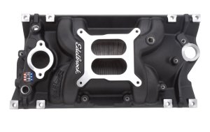 Chevrolet Small-Block Gen I Intake Manifold - Edelbrock - Performer EPS Vortec - Black - `96-`02 Chevrolet Small-Block Gen I Intake Manifold - Edelbrock - Performer EPS Vortec - Black - `96-`02