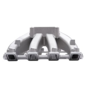 Chevrolet Small-Block Intake Manifold - Edelbrock - Super Victor LS3 Carbureted 4500 Series Flange - Satin - `08-`14