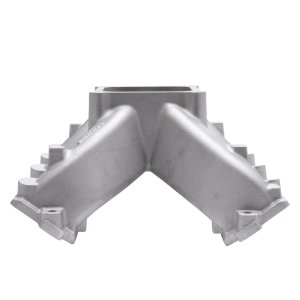 Chevrolet Small-Block Intake Manifold - Edelbrock - Super Victor LS3 Carbureted 4500 Series Flange - Satin - `08-`14