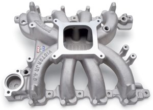 Ford Mustang Intake Manifold - Edelbrock - Victor JR - Satin - `99-`04