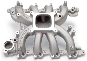 Ford Mustang Intake Manifold - Edelbrock - Victor Jr. Ford EFI - Natural Aluminum - `99-`04