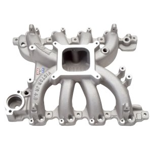Ford Mustang Intake Manifold - Edelbrock - Victor Jr. Ford EFI - Natural Aluminum - `99-`04