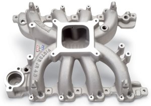 Ford Mustang Intake Manifold - Edelbrock - Victor Jr. Ford EFI - Natural Aluminum - `99-`04