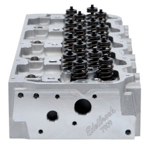 GMC Sierra Cylinder Head - Edelbrock - Edelbrock Performer, Heat-treated A356 Aluminum, 50-state CARB emissions legal - `01-`16