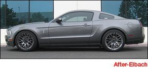 Ford Shelby GT500 Lowering Springs - Eibach - Pro-Kit - `07-`08