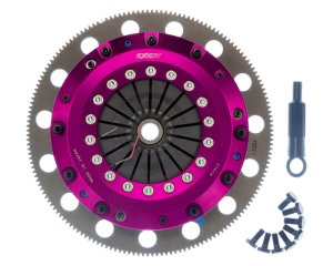 Ford Mustang Clutch Kit - Exedy - Hyper Multi Series, Twin, Cerametallic, Sprung Center Disc - `11-`16 Ford Mustang Clutch Kit - Exedy - Hyper Multi Series, Twin, Cerametallic, Sprung Center Disc - `11-`16