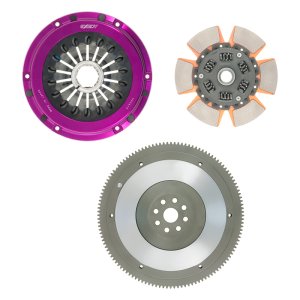Subaru Impreza Clutch Kit - Exedy - Hyper Single - Sprung Center Disc - Pull Type - `04-`14