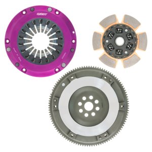 Honda S2000 Single Clutch Kit - Exedy - Hyper Single, Ceramic, Sprung Center Disc, Pull Type Cover - Purple - `00-`09