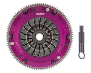 Honda S2000 Single Clutch Kit - Exedy - Hyper Single, Ceramic, Sprung Center Disc, Pull Type Cover - Purple - `00-`09