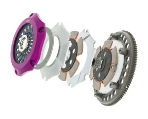 Mitsubishi Lancer Clutch Kit - Exedy - Hyper Compe-R Twin Cerametallic - `96-`02 Mitsubishi Lancer Clutch Kit - Exedy - Hyper Compe-R Twin Cerametallic - `96-`02