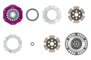 Mitsubishi Lancer Clutch Kit - Exedy - Hyper Compe-R Twin Cerametallic - `96-`02 Mitsubishi Lancer Clutch Kit - Exedy - Hyper Compe-R Twin Cerametallic - `96-`02