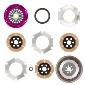 Mitsubishi Evolution Clutch Kit - Exedy - Hyper Multi-Plate Triple Cerametallic Rigid Disc - `08-`15